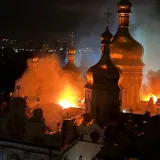 Gori simbol Ukrajine, pogledajte snimke masovnog napada: 'Potražite skloni&scaron;te'