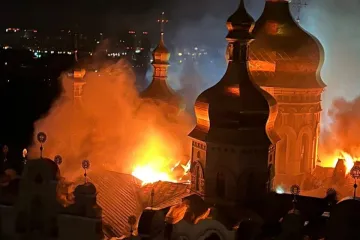 Gori simbol Ukrajine, pogledajte snimke masovnog napada: 'Potražite skloni&scaron;te'