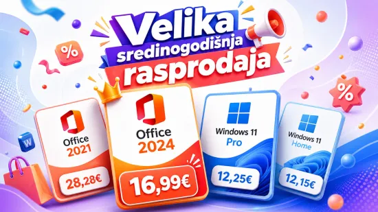 Ključ samo 16,99 &euro;, Windows 11 Pro samo 12,25 &euro;