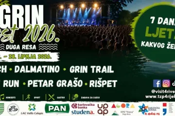 Grin Fest 2026. donosi sedam dana glazbe, sporta, gastronomije i zabave uz Mrežnicu