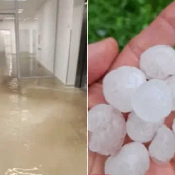 Poplavljena bolnica, tuča 'potukla' i uni&scaron;tila sve: 'Isuse Bože, &scaron;to je ovo?!'