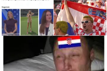 Hrvatska večeras igra protiv Engleske: Internet već gori urnebesnim memovima o navijačkom ludilu