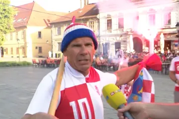Ludnica na istoku Hrvatske, navijač odu&scaron;evio u javljanju uživo: 'Srce će kucati kao '91'