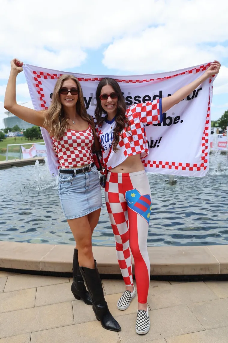 Hrvatska navijačica plijeni pažnju u Dallasu: 'Muža sam ostavila kući'
