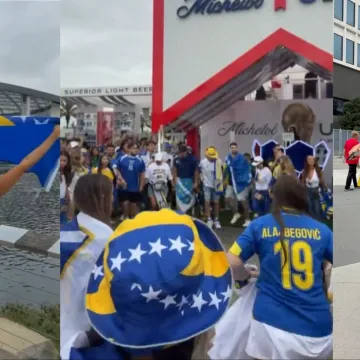 Atraktivna navijačica Zmajeva podijelila snimke navijačke groznice uoči duela sa &Scaron;vicarskom