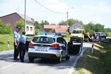 Sudarila se dva automobila u Slavoniji, vi&scaron;e ljudi ozlijeđeno