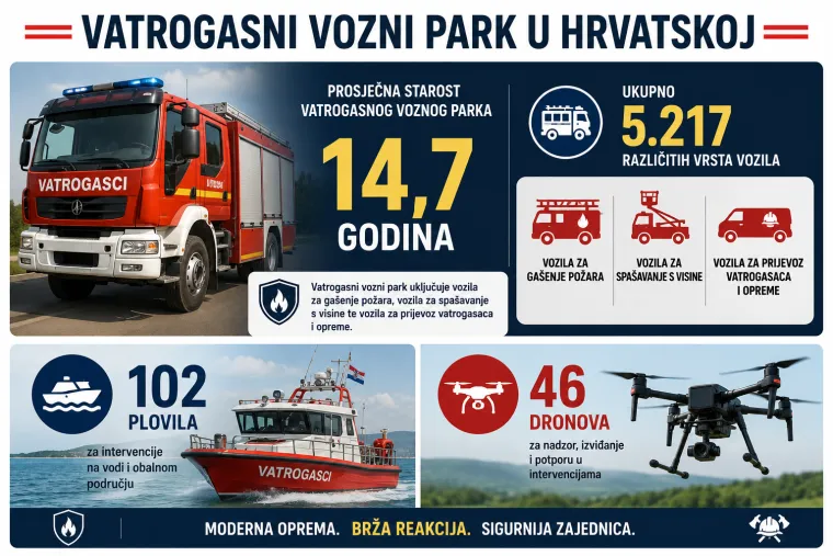 Imamo 151.000 vatrogasaca, ali jedan DVD nema ni za registraciju cisterne? 'Nismo primili ni cent'