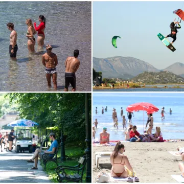Ovih 15 hrvatskih gradova u podne su bili najtopliji: Hlad je sada najtraženije mjesto
