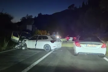 Te&scaron;ka prometna nesreća u Slanome, ozlijeđeno pet osoba: Morali intervenirati i vatrogasci