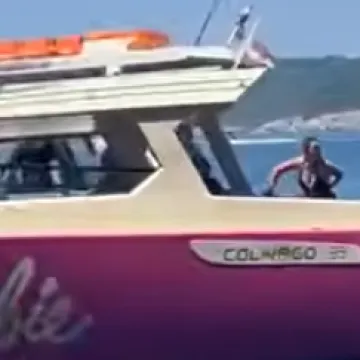 Jahta 'Barbie' privukla poglede u Dubrovniku, na palubi uhvaćen biv&scaron;i hrvatski reprezentativac