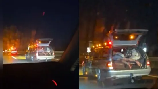 &Scaron;iri se snimka opasne vožnje: 'Neki likovi misle da je to smije&scaron;no, a tako se gine'