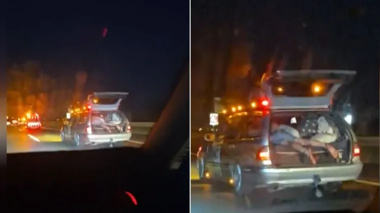 &Scaron;iri se snimka opasne vožnje: 'Neki likovi misle da je to smije&scaron;no, a tako se gine'
