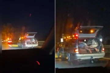 &Scaron;iri se snimka opasne vožnje: 'Neki likovi misle da je to smije&scaron;no, a tako se gine'