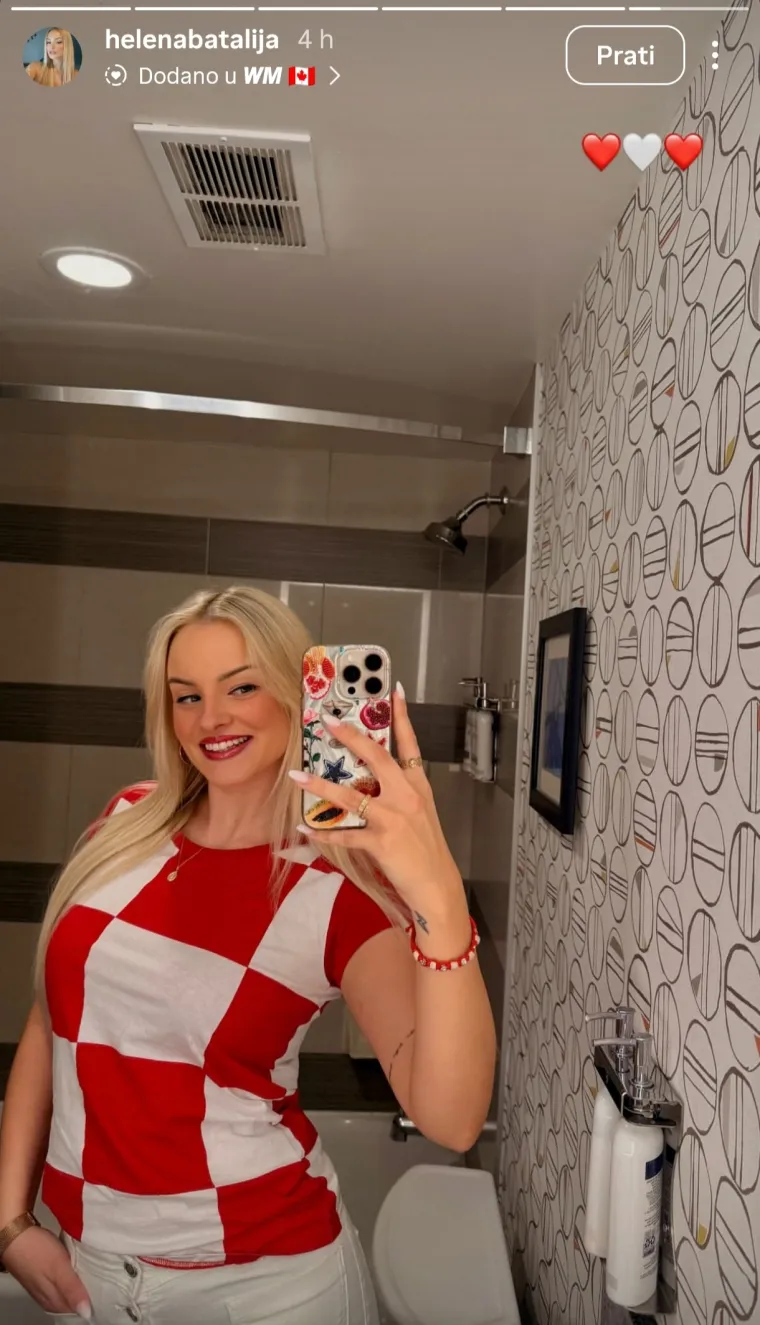 Helena iz 'Gospodina Savr&scaron;enog' stigla u Toronto: Vatrene će bodriti u posebnom dru&scaron;tvu