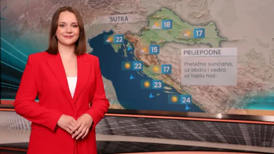 'RTL Danas' večeras dobiva novo lice! Upoznajte meteorologinju Doru &Scaron;imunec: 'Nisam očekivala da će me put tako brzo dovesti na televiziju'