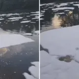 Nakon jakog nevremena, snimili čudnu pojavu: 'Zna li netko to objasniti?'