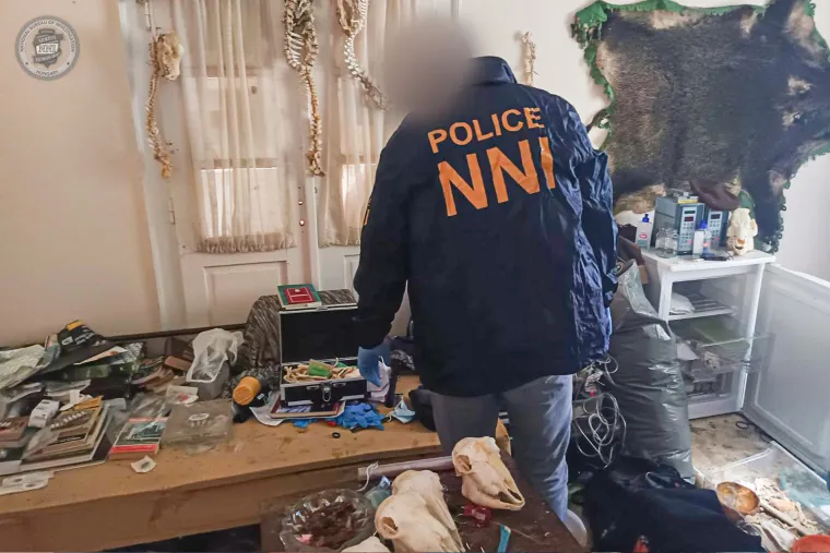 Kosti u kovčegu, srce u staklenici: Policija objavila jezive fotografije iz stana bolničara