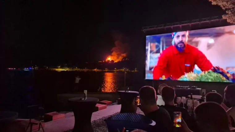 Požar buknuo u noći kod Dubrovnika: Jak vjetar otežavao ga&scaron;enje, objavili fotografije
