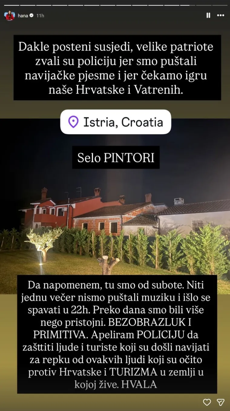 Hani Hadžiavdagić susjedi pozvali policiju zbog navijanja za Vatrene: 'Bezobrazluk i primitiva'