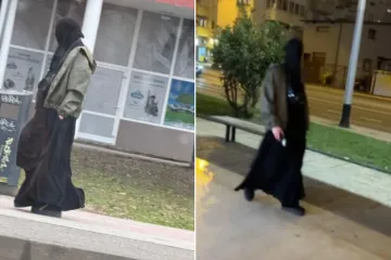 Sjećate se 'žene u crnom'? Uhitili su je zbog onog &scaron;to je radila u crkvi