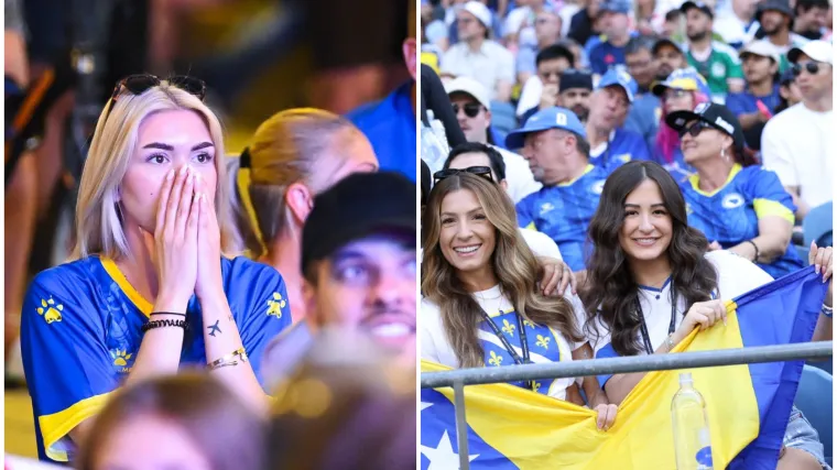 Plavo-žute ljepotice u ekstazi: Od Zagreba preko Sarajeva do Amerike, ove navijačice prate Zmajeve
