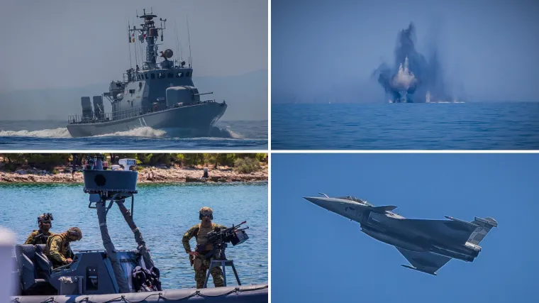 Vi&scaron;e od 3000 vojnika, Rafalei i ratni brodovi: Pogledajte veliku vojnu vježbu na Jadranu!