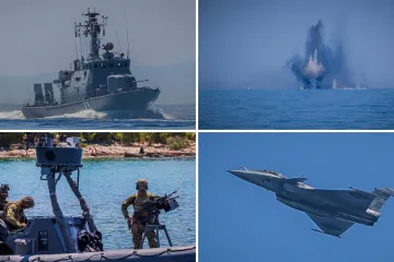 Vi&scaron;e od 3000 vojnika, Rafalei i ratni brodovi: Pogledajte veliku vojnu vježbu na Jadranu!