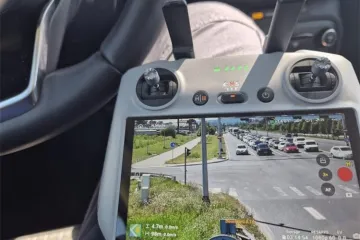 Neki će dobiti obavijest! Policija snimala dronom prometni čvor, utvrdili 54 prekr&scaron;aja