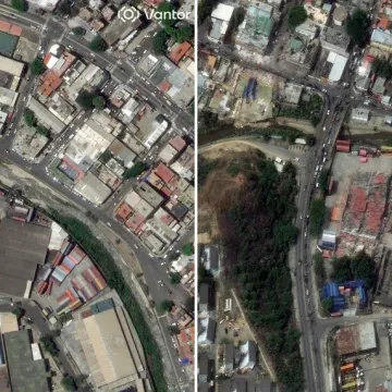 Uznemirujuće satelitske snimke: Ovo je Venezuela prije i poslije katastrofe