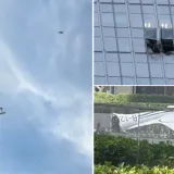 Zrakoplov udario u najvi&scaron;i neboder u Pekingu! Objavljene dramatične snimke