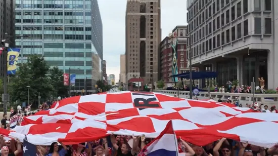Hrvatska groznica trese SAD, navijači napravili show uoči okr&scaron;aja s Ganom: 'Ovo je veličanstveno'
