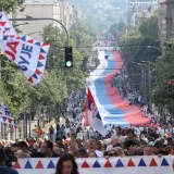 Veliki miting u Beogradu, Vučić prista&scaron;ama: 'Jo&scaron; samo nekoliko tjedana i onda ću podnijeti ostavku'