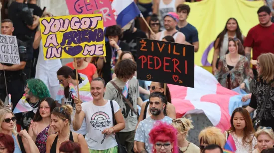 'Nije me mater rodila da mučin': Ovako je izgledala 15. Povorka ponosa u Splitu