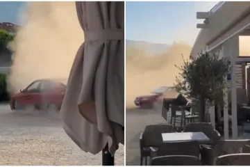 Na ovoj plaži nećete uhvatiti jutarnji mir, sve su snimili - pogledajte divlja&scaron;tvo za volanom