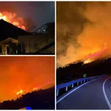 Buknuo požar kraj Komiže! Vatra gutala borovu &scaron;umu i makiju, &scaron;ire se snimke