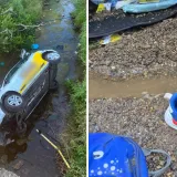 Vatrogasci izvukli trudnicu i djecu iz auta u potoku, riječi mali&scaron;ana (3) su ih posebno dotukle