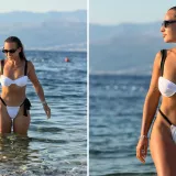 Kaja iz 'Gospodina Savr&scaron;enog' zablistala u bijelom bikiniju: Ljeto provodi u Supetru