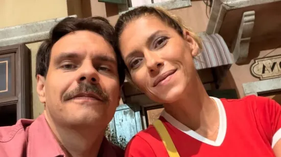 Davor Pavić podijelio fotku s Jelenom Perčin sa seta 'Divljih pčela': 'Mama i sin idu na pauzu'