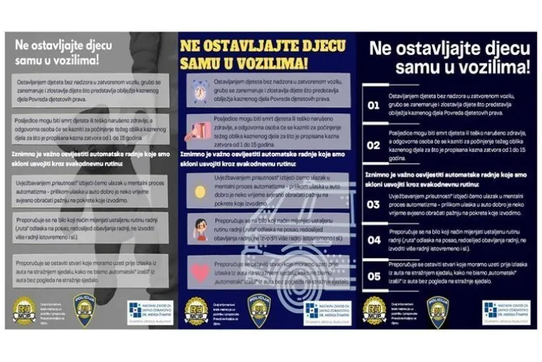 Paklene vrućine donose smrtonosnu opasnost: Jedna pogre&scaron;ka roditelja može zavr&scaron;iti tragedijom