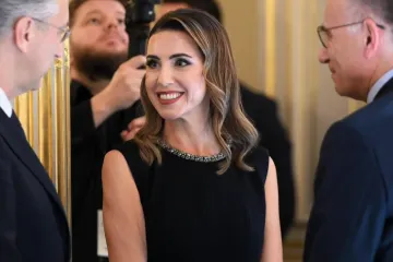 Ana Maslać Plenković zablistala u Hercegovini: Svi pričaju o haljini koju je odjenula u crkvu
