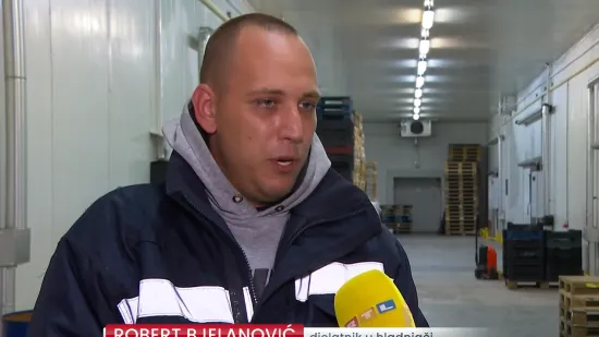 Robert radi u hladnjači, kada izađe van na 40 stupnjeva doživi &scaron;ok: 'Osjeti se pucanje kostiju'