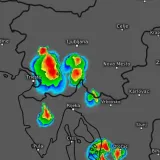 Nevrijeme stiglo susjedima, padala je tuča: Približava im se i hladna fronta