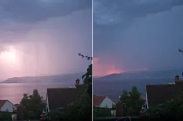 Dramatična snimka s Brača: Pogledajte kako je izgledala vatrena stihija na Čiovu