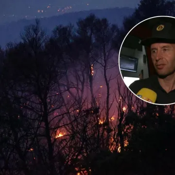 Na Čiovu vatra prijetila kućama: 'Sve je izgorjelo u 25 minuta! Gdje ne padne ki&scaron;a, bit će ajme'
