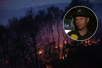 Na Čiovu vatra prijetila kućama: 'Sve je izgorjelo u 25 minuta! Gdje ne padne ki&scaron;a, bit će ajme'