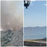 Dim i vatra na Velebitu: 'Navodno je udario grom pa se zapalilo'