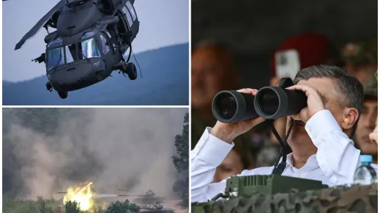 Hrvatska vojska pokazala moć: Milanović pratio napetu akciju iz prvih redova