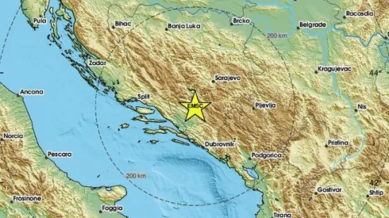 Potres kraj Mostara osjetio se i u Dalmaciji: 'Mislio sam da je detonacija'