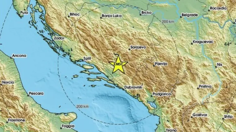 Potres kraj Mostara osjetio se i u Dalmaciji: 'Mislio sam da je detonacija'