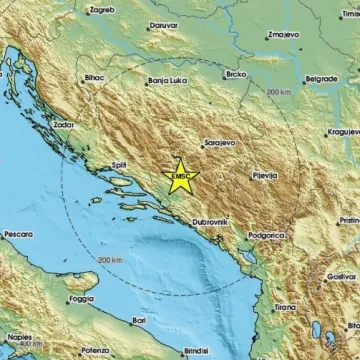 Potres kraj Mostara osjetio se i u Dalmaciji: 'Mislio sam da je detonacija'